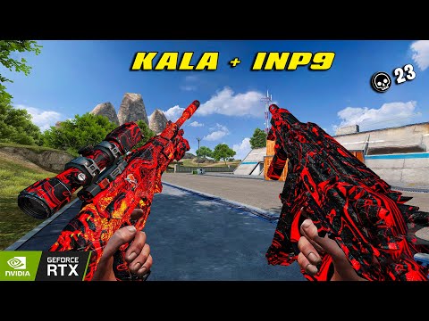 Kala + INP9 23 Kill random squad Blood strike max graphic