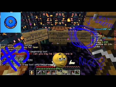 SPoBodos - Raiding Bases on the Donut SMP (cheating on Donut SMP #3)