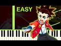 BEYBLADE BURST TURBO EASY Piano Tutorial