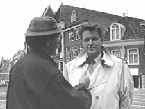 1986 Hoorn   'Hemdenrace'   Bert Smits over 'Maxi Markten'