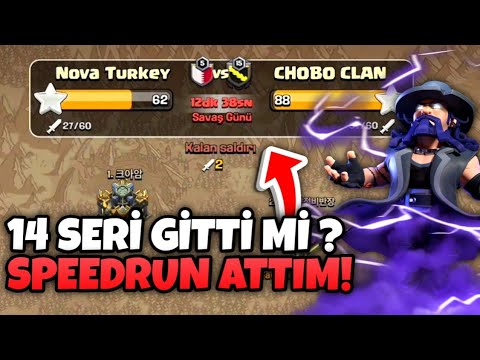 SON 12 DAKİKA KALA RAKİBİ FULLEDİM! 30 HESAP 1 ADAM KLAN SAVAŞI #3 !? - Clash of Clans