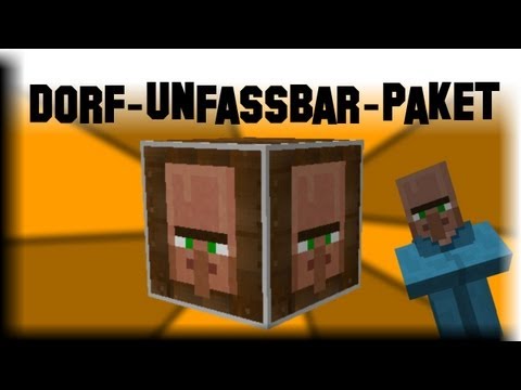 Villager Dörfer wo man will! Dorf-Unfassbar-Paket - Minecraft