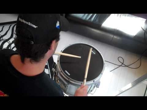 Tobin Wagstaff Drum Lessons: Triplet Grids With Five Stroke Rolls
