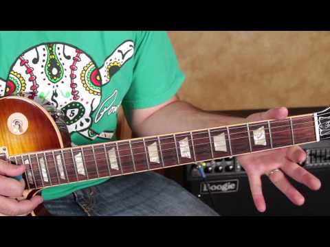 Rick Derringer - Rock and Roll Hoochie Koo - How to Play on Electric Guitar classic rock les paul