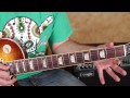 Rick Derringer - Rock and Roll Hoochie Koo - How to Play on Electric Guitar classic rock les paul