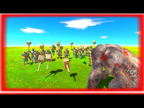 10X GHOR HAMMER VS FACTION - Animal Revolt Battle Simulator