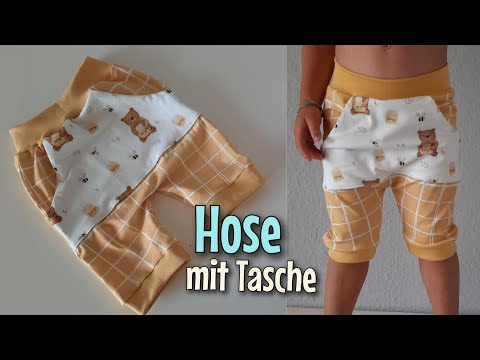 Hose mit Tasche - Nähen OHNE Schnittmuster - Anfänger - Nähtinchen