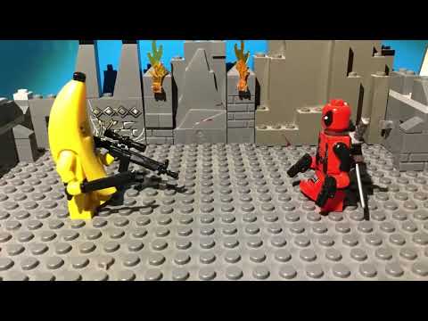 Deadpool vs banana Boy