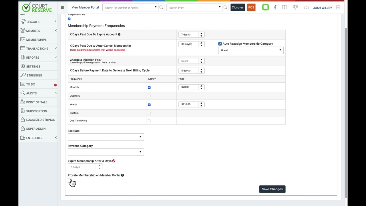 Memberships: Overview