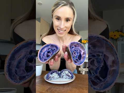 Blueberry croissants 🦋 #croissant #pastry #baking #dessert #sourdough