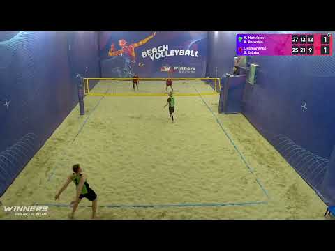 11:05 A. Matvieiev / A. Pasazhin - I. Romanenko / S. Zalizko 07.03.2023 | Winners Beach Volleyball