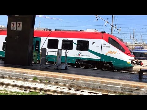 TRENITALIA A Leonardo Express 'Jazz' train plying between Rome Fiumincino airport and Roma Termini