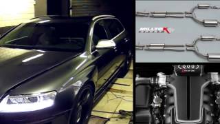 preview picture of video 'Audi RS6 Tuning JDEngineering Lochem 705pk'