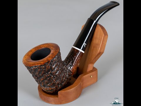 Handmade Ascorti Business King Size Rusticated Bent Dublin Saddle Stem