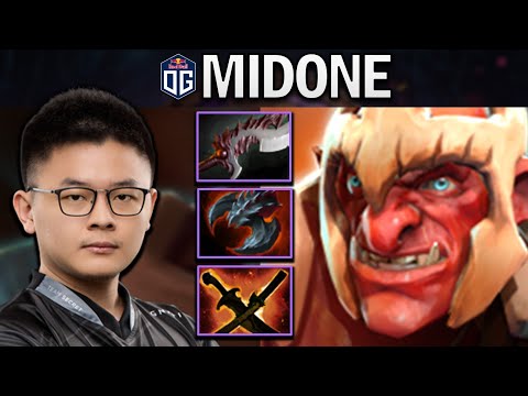 OG.MIDONE TROLL WARLORD WITH 800 GPM & XPM - DOTA 2 7.27 GAMEPLAY
