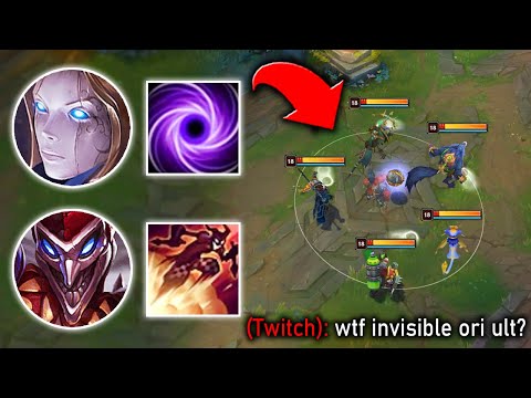WE RAN THE "INVISIBLE ORIANNA ULT" AND SHACO DELIVERS THE BALL - League of Legends