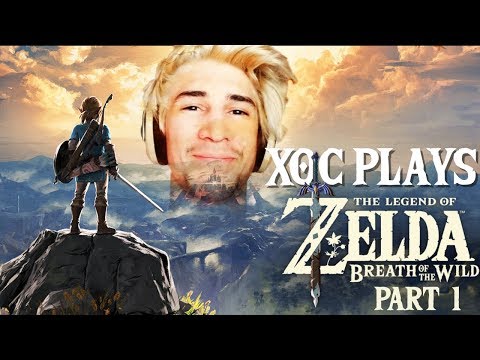 xQc Plays The Legend of Zelda: Breath of the Wild | with Chat Part 1