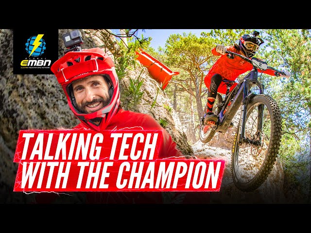 Talking E Bike Tech With The World Enduro Champion Yannick Pontal 