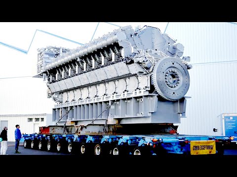 Here's World's largest Diesel Engine