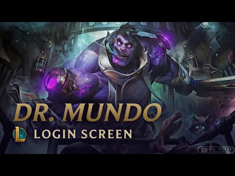 Dr. Mundo, The Madman of Zaun | Login Screen | Animated 4K 60fps - League of Legends
