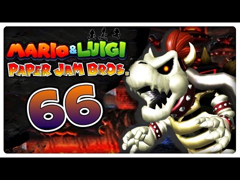 MARIO & LUIGI PAPER JAM BROS. Part 66: Secret Boss: Knochenbowser [ENDE]