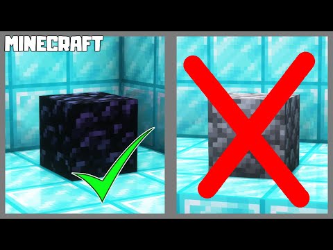 MINECRAFT | How to Make Obsidian Instead of Cobblestone!
