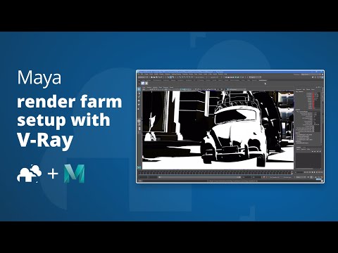 GarageFarm.NET | Maya + V-Ray | Plugin overview | Plugin tutorial | Old UI