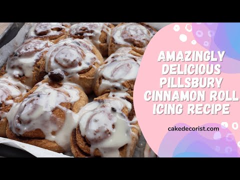 Amazingly Delicious Pillsbury Cinnamon Roll Icing Recipe