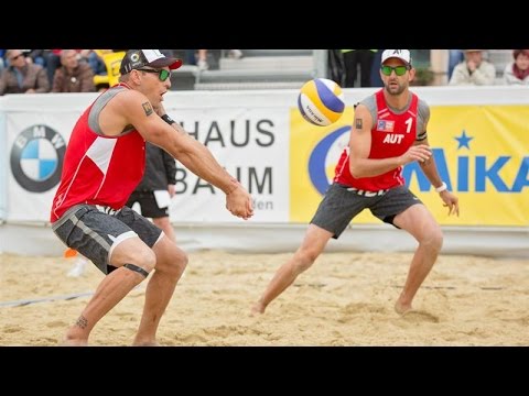 Doppler/Horst (AUT) vs Kubala/Hadrava (CZE) - CEV Continental Cup Full Match 03.05.2015