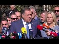Počelo suđenje Miloradu Dodiku, odbio se izjasniti o krivici