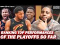 Ranking Top Performances In The Playoffs So Far | Numbers on the Board