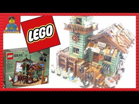 LEGO Ideas Old Fishing Store Unboxing & Review set 21310