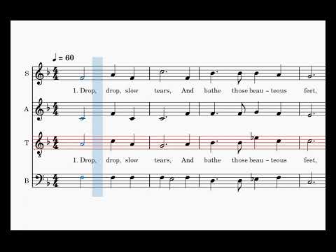 Drop, Drop, Slow Tears, tenor, Orlando Gibbons