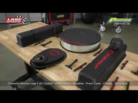 Proform Small Block Chevy Black Crinkle Dress-Up Kit 171-758
