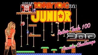 Donkey Kong Jr | Retro Tech 100 20p Challenge