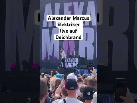 Alexander Marcus - Elektriker - live auf Deichbrand
