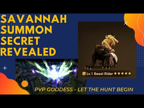 PVP Goddess|Natural 5*|Savannah|Summon Secret Revealed|1st Attempt|Summoners War