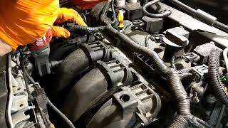 2012 Ford Focus Intake Valve Cleaning due to Direct Injection