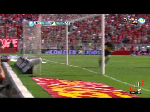 GOL DE MOREL RODRIGUEZ - INDEPENDIENTE 1 BOCA 1 - FECHA 7 (31 03 2013)