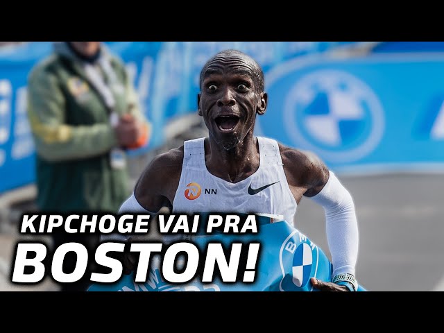 KIPCHOGE NA MARATONA DE BOSTON ft. Leonardo Santana