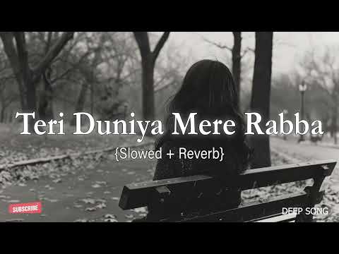 Teri Duniya Mere Rabba {slowed + reverb}|Sahir Ali Bagga|Deep_song05