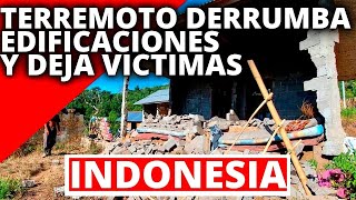 FUERTE TERREMOTO EN BALI INDONESIA SACUDE LAS EDIFICACIONES