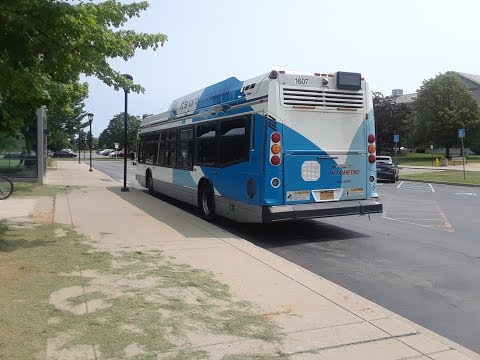 NFTA Metro Ride Route 5A Inbound Bus #1701 - 2017 Novabus LFS CNG