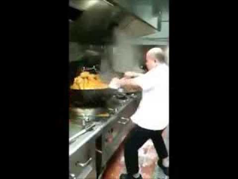 Flick Of The Wrist. Wok!