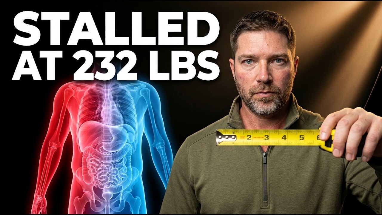 Watch: Scale Stalled at 232 Lbs: Why Waist Dropped 5 Inches (Visceral Fat Truth)
