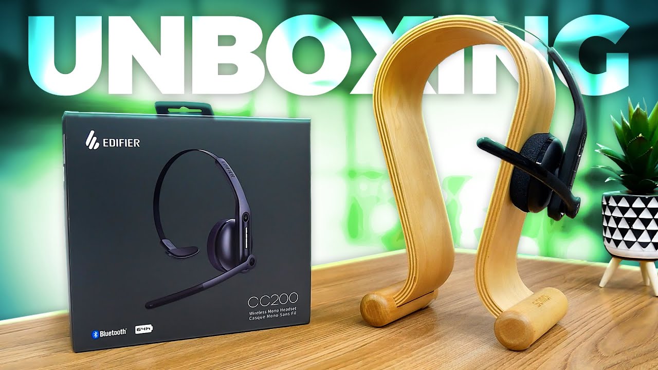 Miniatura da avaliação em vídeo de Headset Comunicador Profissional Mono USB EDIFIER CC100