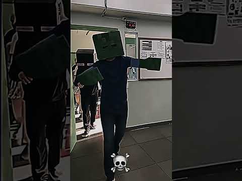 Minecraft in real life 💀☠️ | Minecraft Cosplay| #mcpe #minecraft #minecraftreallife#shorts