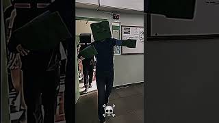 Minecraft in real life 💀☠️ | Minecraft Cosplay| #mcpe #minecraft #minecraftreallife#shorts