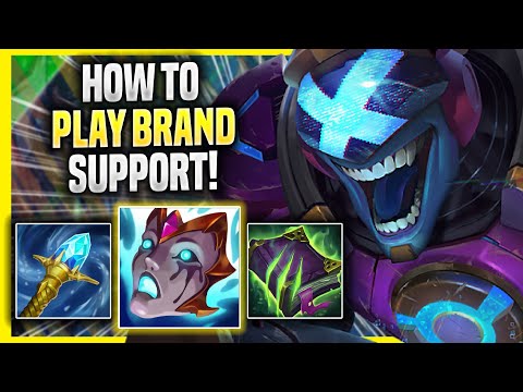 LEARN HOW TO PLAY BRAND SUPPORT LIKE A PRO! - Korean Challenger Plays Brand SUPPORT vs Maokai!