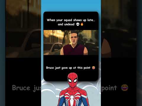 When Your Squad is Late & UNDEAD 💀😂 (Bruce Banner’s Mood)